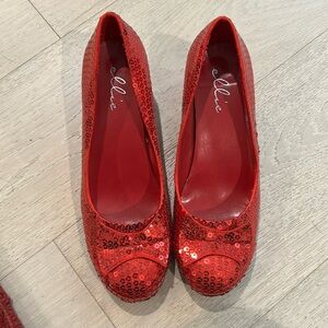 Dorothy costume shoes. Size 9. Rarely worn